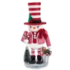Nutcrackers/Smokers^Kurt S Adler Hollywood Nutcrackers™ Snowman Candy Nutcracker, Ha0518, Kurt Adler