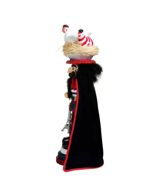 Nutcrackers/Smokers^Kurt S Adler Hollywood Nutcrackers™ Three French Hens Nutcracker, Ha0465, Hollywood, Kurt Adler