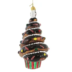 Huras Family Huras, Chocolate Christmas Tree Sweets Pastry Cake, S641 Cheap