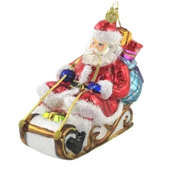 Huras Family Huras, Santa On Sleigh Christmas Toboggan, S611 Shop
