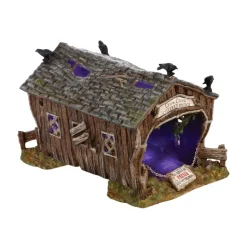 Department 56 Hv, Crow Creek Covered Bridge, 4030784, Halloween Village Cheap