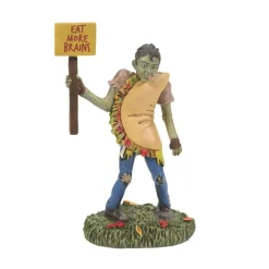 Department 56 Hv, Eat More Brains, 6011449, Halloween Village Store