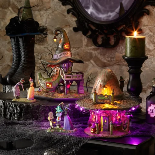 Halloween General^Department 56 Hv, Esmeralda's Shoe Shop, 6000660, Halloween Village
