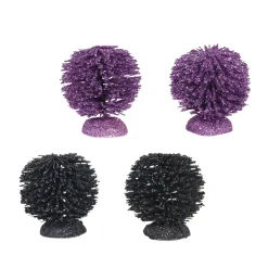 Halloween General^Department 56 Hv, Halloween Glittered Shrubs, 6005574, Halloween Village