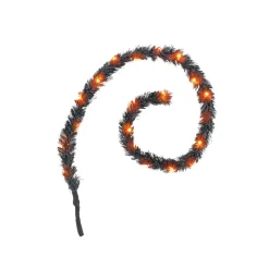 Resin^Department 56 Hv, Lit Black Garland, 6007715, Halloween Village
