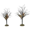 Halloween General^Department 56 Hv, Midnight Moss Trees, 6005573, Halloween Village