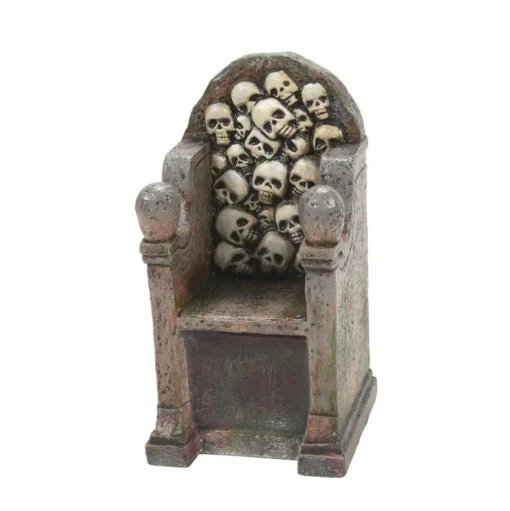 Department 56 Hv, Scary Skeletons Throne, 6011475, Halloween Village Shop