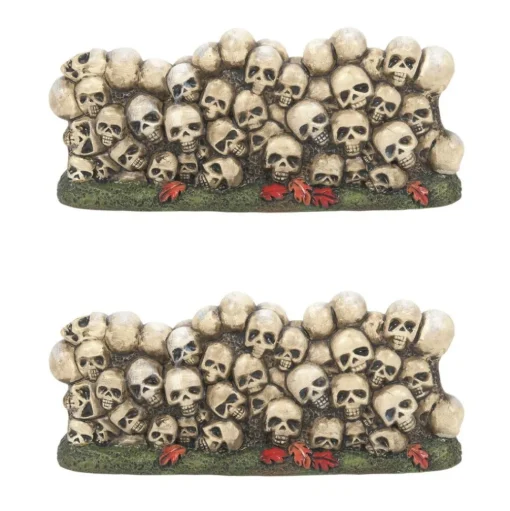 Department 56 Hv, Scary Skeletons Wall St/2, 6011476, Halloween Village Outlet