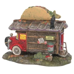 Department 56 Hv, Taco Tombsday Taco Truck, 6011448, Halloween Village Cheap