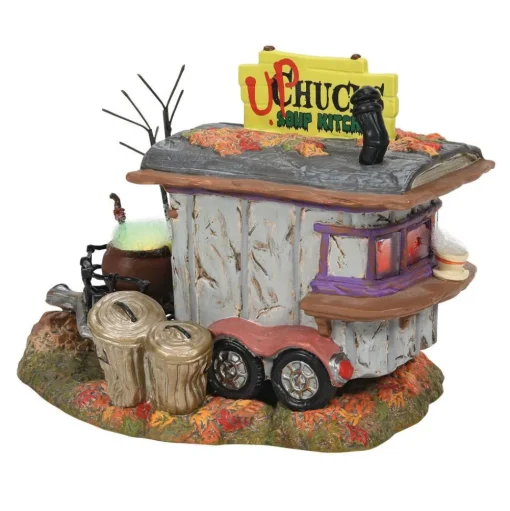 Halloween General^Department 56 Hv, Upchuck's Soup Kitchen, 6007785, Halloween Village