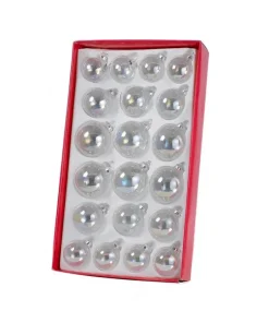 Kurt S Adler Iridescent Glass Ball Ornaments, 20-Piece Box Set, J0316, Kurt Adler Cheap