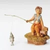 Fontanini Jada Little Boy Fishing 5", , 59800 Clearance