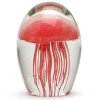 Glass^Dynasty Glass Jellyfish, Baby Glow Red