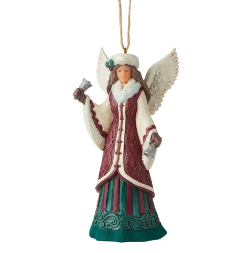 Enesco Jim Shore, Angel With Hand Bell Ornament, 6006600, Heartwood Creek New