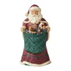 Resin^Enesco Jim Shore, Victorian Snowman With Toy Bag, 6006595, Heartwood Creek