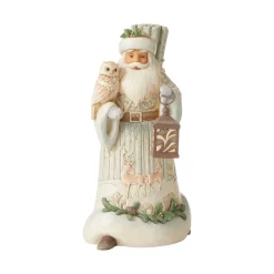 Enesco Jim Shore, Woodland Santa With Owl/Lantern, 6006578, Heartwood Creek Sale