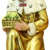 ANRI Woodcarvings Koult - Magi Melichior Kneeling King Outlet