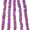 Garlands (Tree)^Kurt S Adler 100-Light Purple Iridescent Tinsel Cascade Purple Superbright Light, Ad1001Pupu