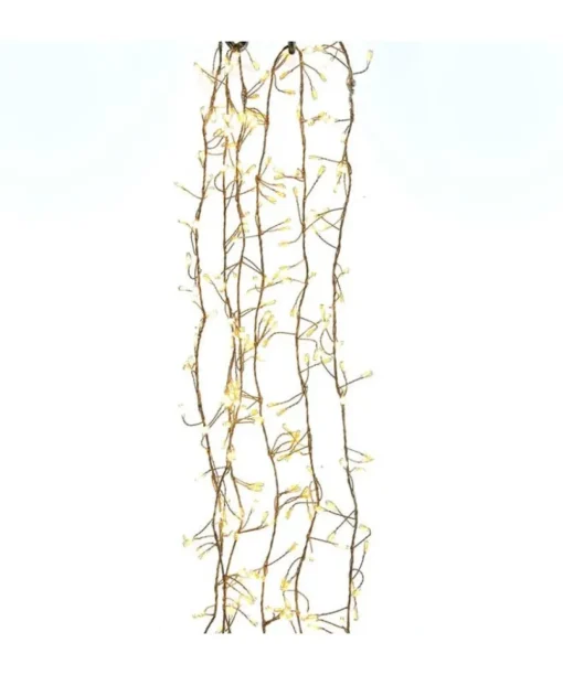 Kurt S Adler 300-Light Warm White Led Cluster Light Set, Ad1011Ww, Kurt Adler New