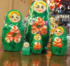 Wood^ALSH Matryoshka In Light Green