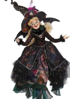 Halloween/Witches^Mark Roberts Mr, Fine Feathered Friend Witch, Lg, 51-05430,