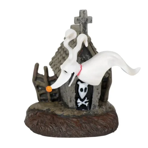 Department 56 Nbc, Zero And His Dog House, 6001203, Nightmare Before Christmas Shop