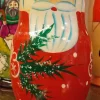 Santas^ALSH Nesting Santas With Greenery
