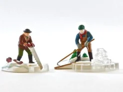 Department 56 Nev, Blue Star Ice Harvesters Set/2, New England Village, 56.56502 Discount