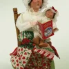 Byers Choice^Byers Choice Night Before Christmas Reading, , 4821