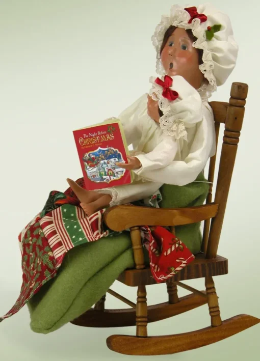 Byers Choice^Byers Choice Night Before Christmas Reading, , 4821