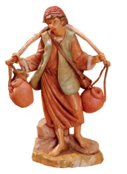 Fontanini Noah With Water Jugs, 7.5", , 52862 Sale
