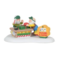Department 56 Np, Make-A-Bow Machine, 6005441, North Pole Store