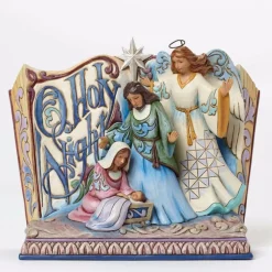 Enesco O Holy Night Songbook Christmas Figurine Hot