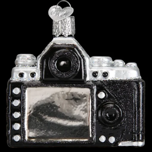 Glass^Old World Christmas Owc Camera Ornament, 32227