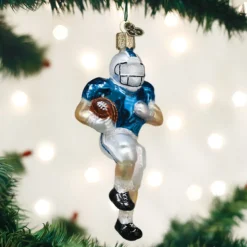 Old World Christmas Owc Football Player Ornament, 24176 Fashion