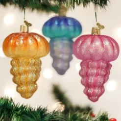 Glass^Old World Christmas Owc Jellyfish, 12147