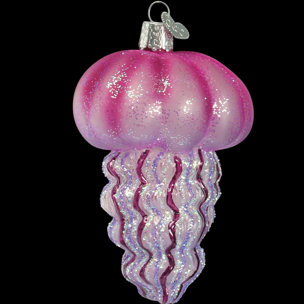 Glass^Old World Christmas Owc Jellyfish, 12147