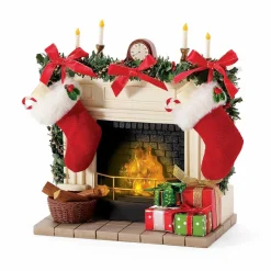 Clothtique/Fabriche Santas^Enesco Pd, Stocking Were Hung, 6008483, Possible Dreams