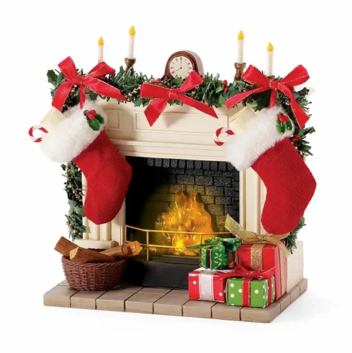 Clothtique/Fabriche Santas^Enesco Pd, Stocking Were Hung, 6008483, Possible Dreams