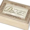 Cottage Garden Petite Rose Dear Daughter Music Box, Plays You Light Up My Life Fashion