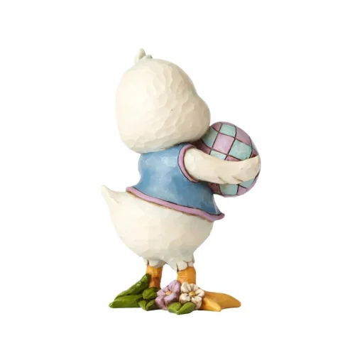 Enesco Pint Sized Duck Holding Egg Hot