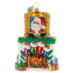 Christopher Radko Radko, 2019 Fireside Christmas, 1019818 Store
