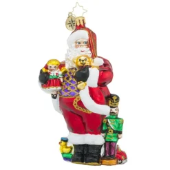 Santas^Christopher Radko Radko, Nicholas Presents, Santa With Toys, 1018438