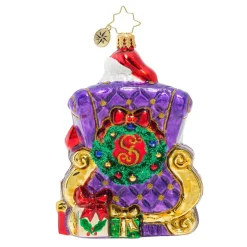 Santas^Christopher Radko Radko, St. Nick Visit Ornament, 1019866