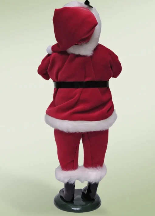 Santas^Byers Choice Red Velvet Santa, , 3161C