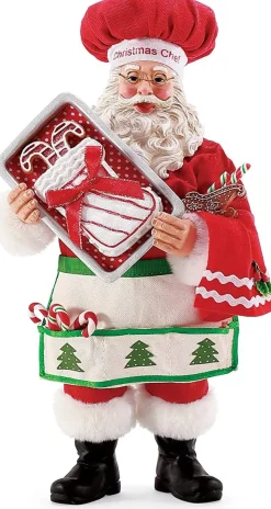 Clothtique/Fabriche Santas^Department 56 Santa Cake Boss, 6008558, Possible Dreams