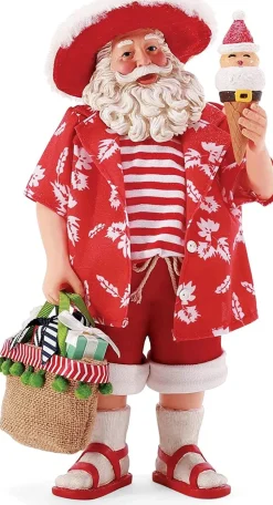Clothtique/Fabriche Santas^Department 56 Santa's Ice Cream, 6008215, Possible Dreams