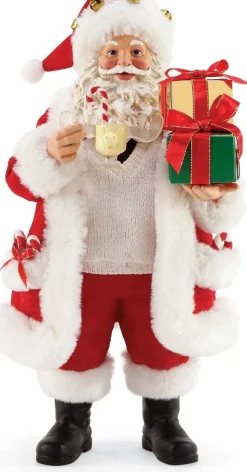 Clothtique/Fabriche Santas^Department 56 Santa's Moose Mug, 6005266, Possible Dreams
