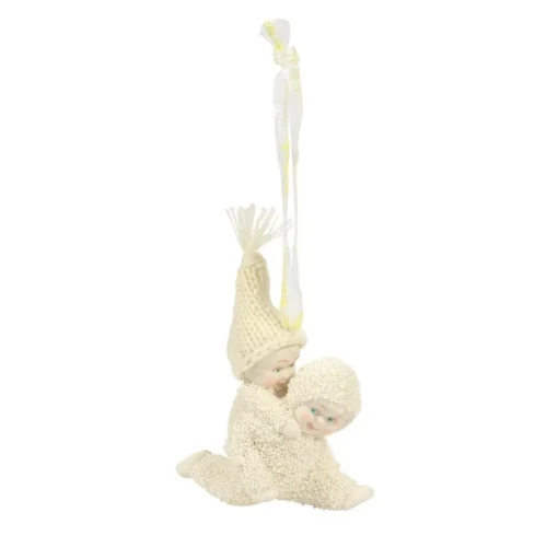 Department 56 Sb, Piggyback Ornament, 6009143, Snowbaby New