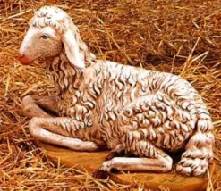 Fontanini Sheep 50" Seated, , 52340 Clearance